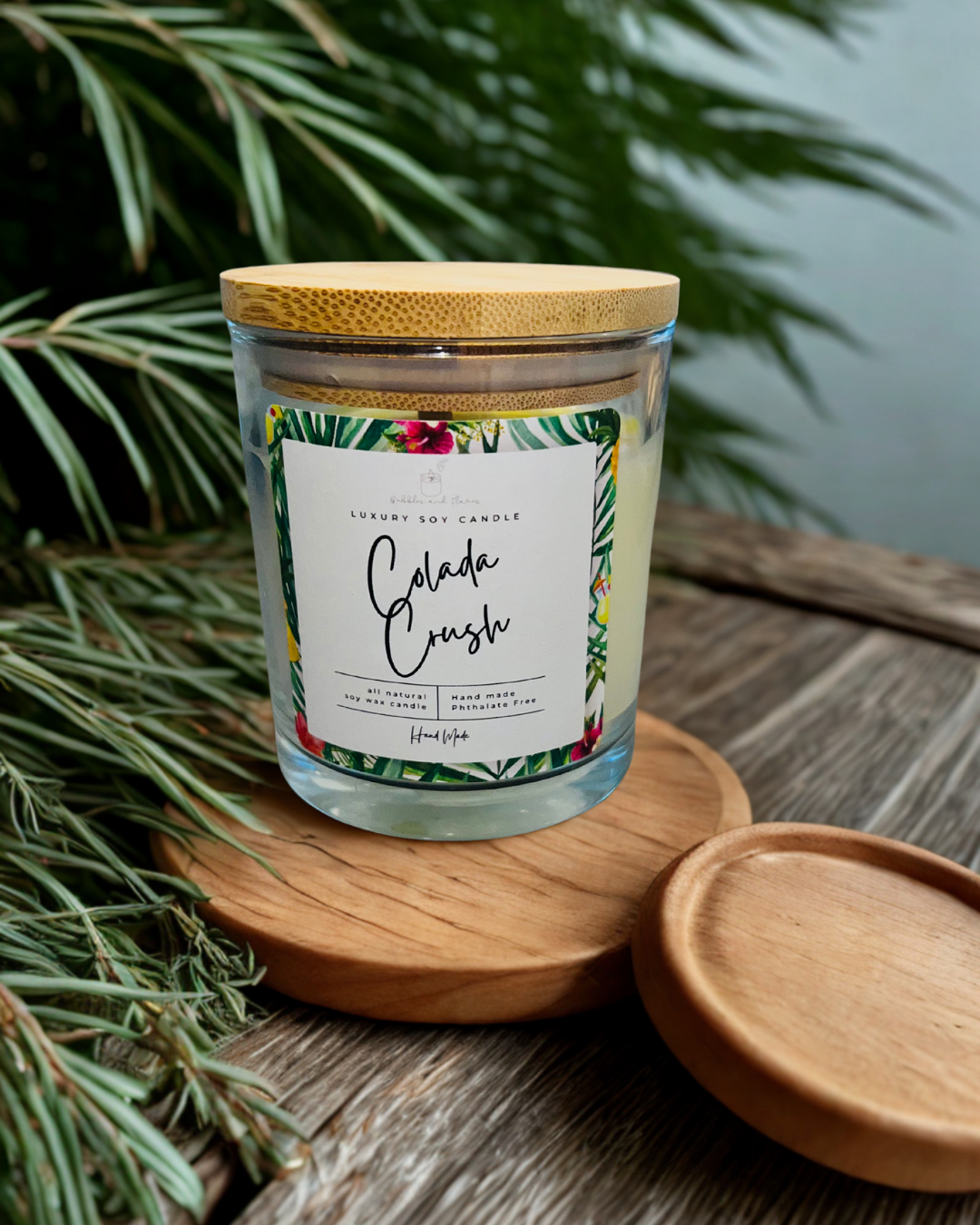 Colada Crush – 100% Soy Wax Candle (10 oz)