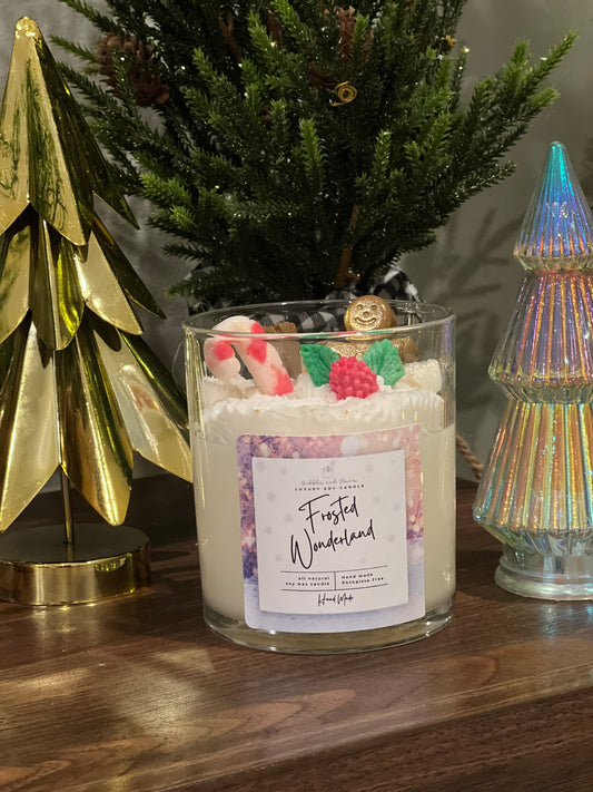 Frosted Wonderland – 10 oz Soy Candle